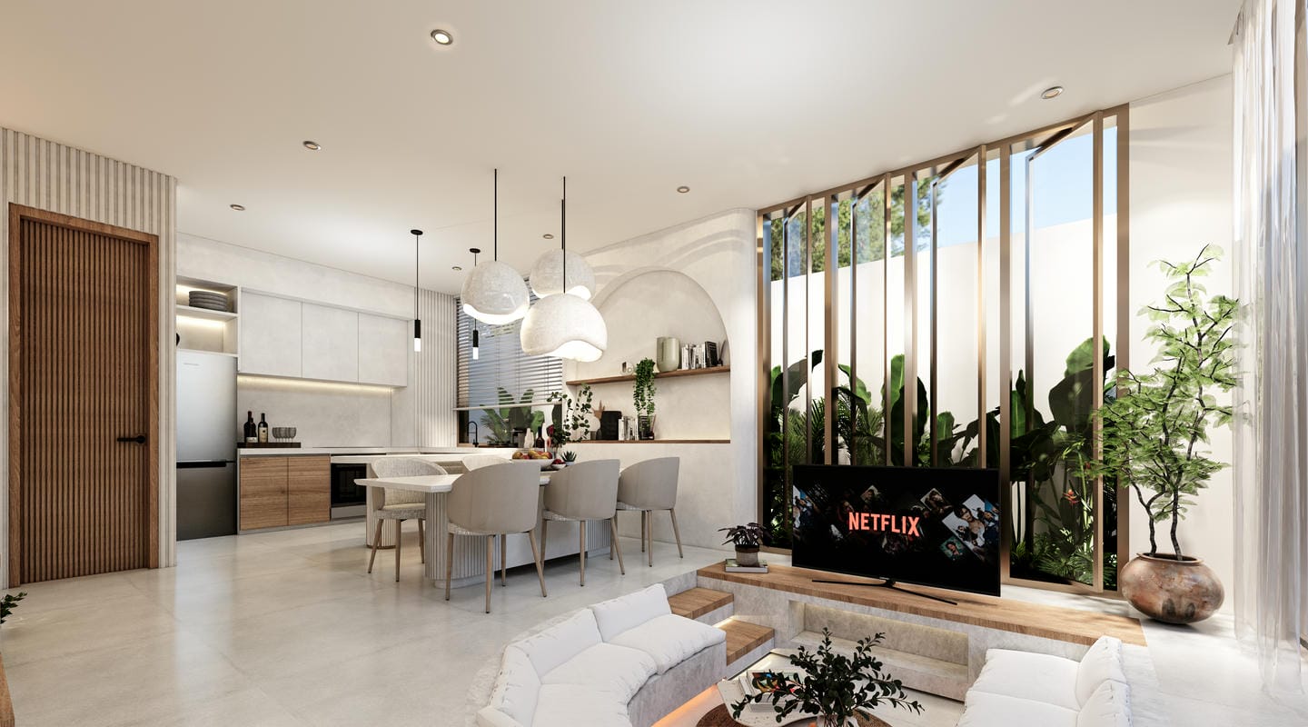 OFFPLAN 3 BEDROOM VILLA FOR SALE LEASEHOLD IN PECATU BE-2060 